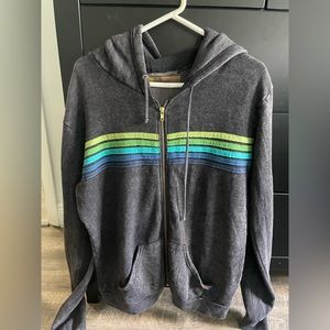 Aviator Nation Five Stripe Hoodie